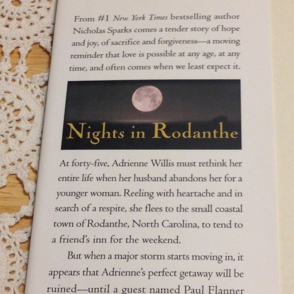 3 for $10 sale! Romance , Nicholas Sparks, Nights in Rodanthe - Picture 5 of 8